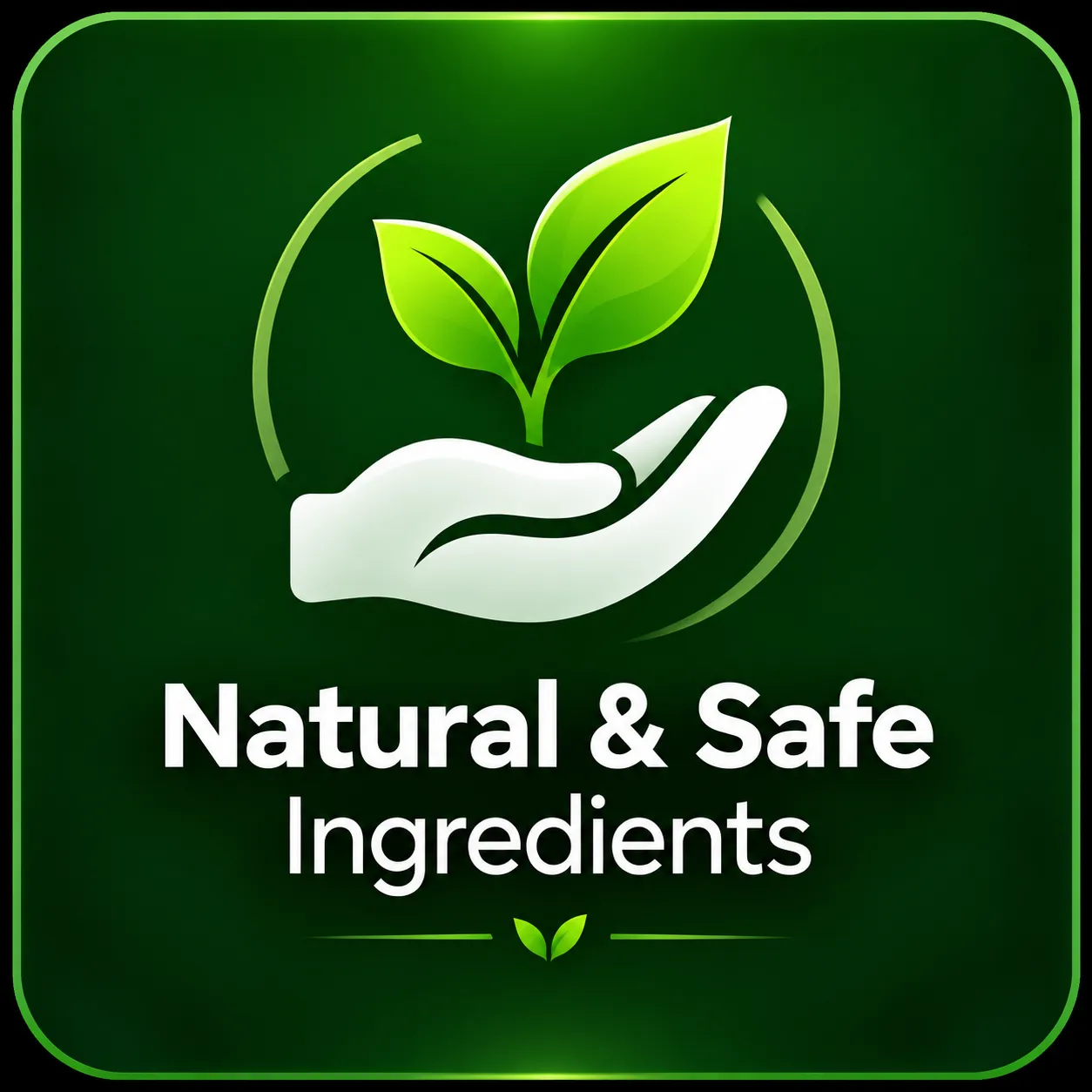 Natural and Safe Ingredients